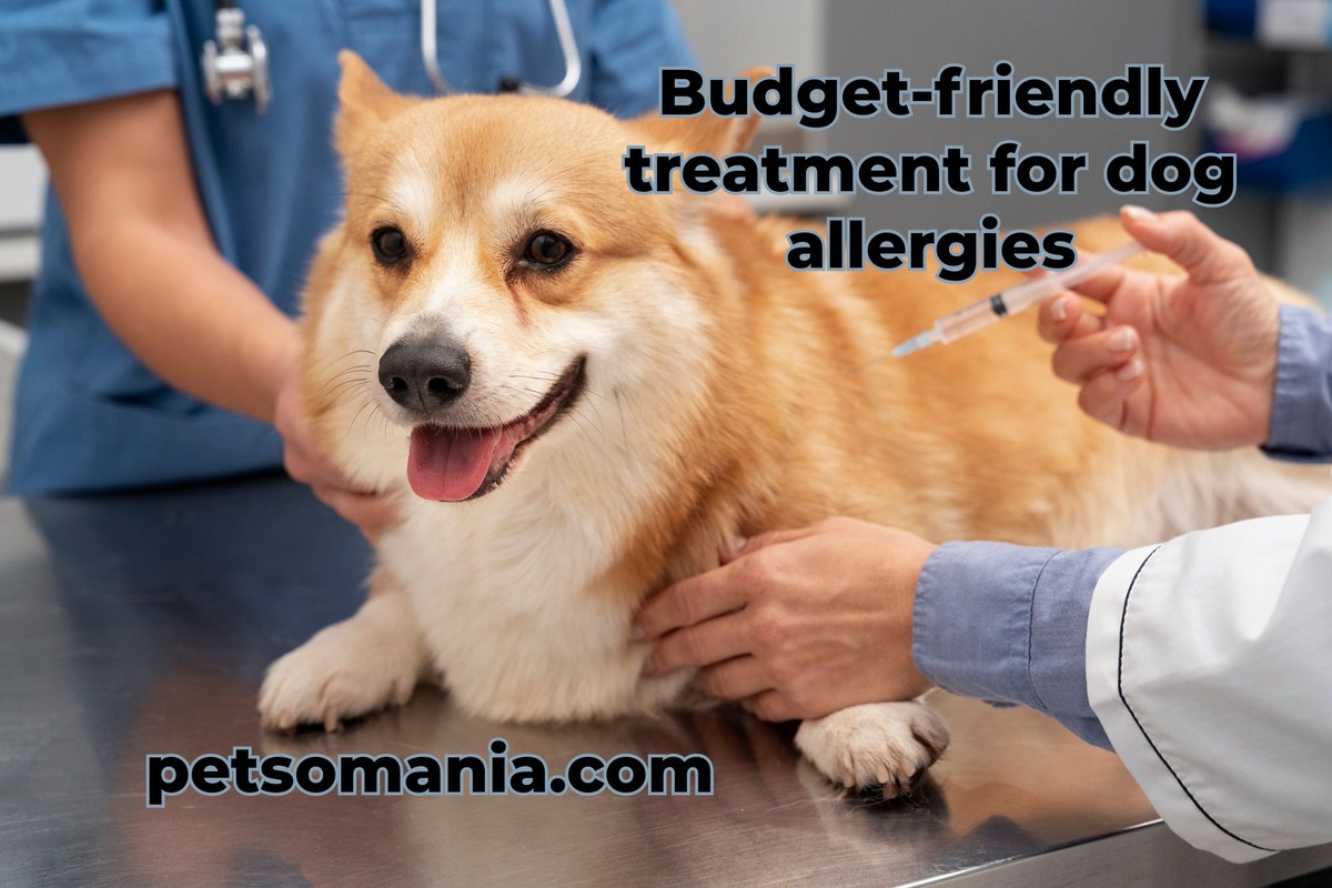 Budget-friendly treatment for dog allergies